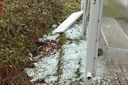Bushaltestellen Vandalismus Bushaltestellen Vandalismus
